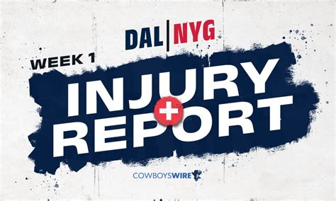 Injuries and DNPs .